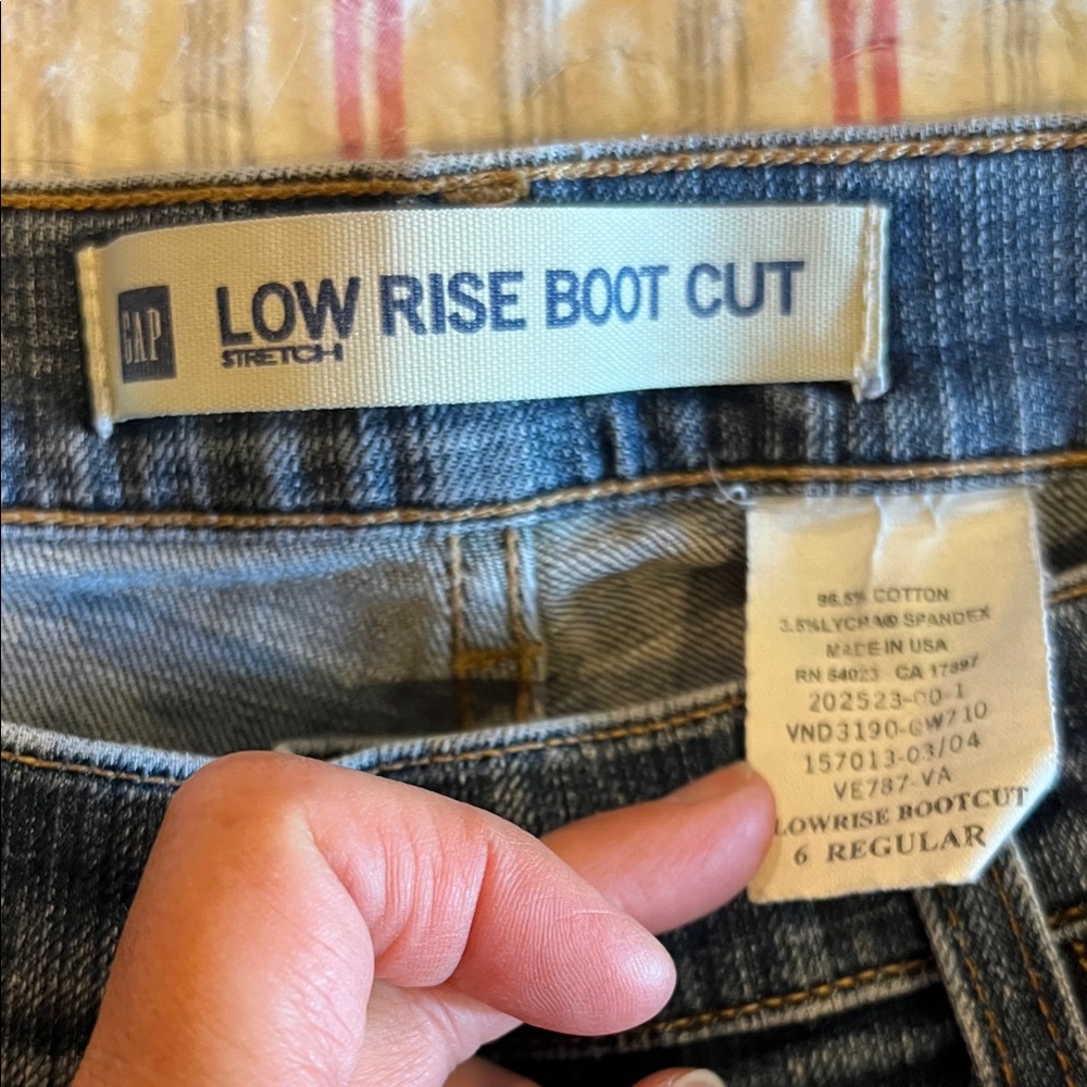 GAP womens Bootcut Jeans - Classic Blue